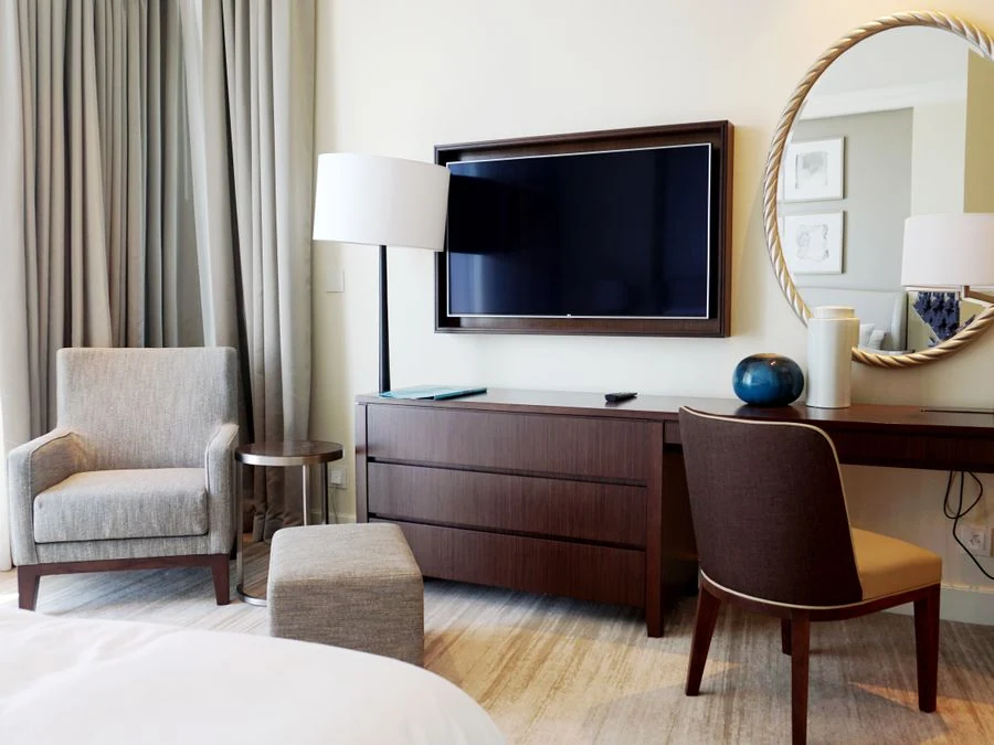 Modern hotel guest room